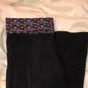 PINK Victoria’s Secret fold over yoga pant